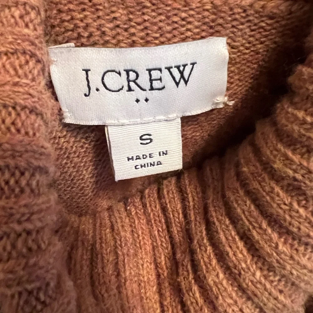 J. Crew Sleeveless Turtleneck Sweater - Picture 4 of 6